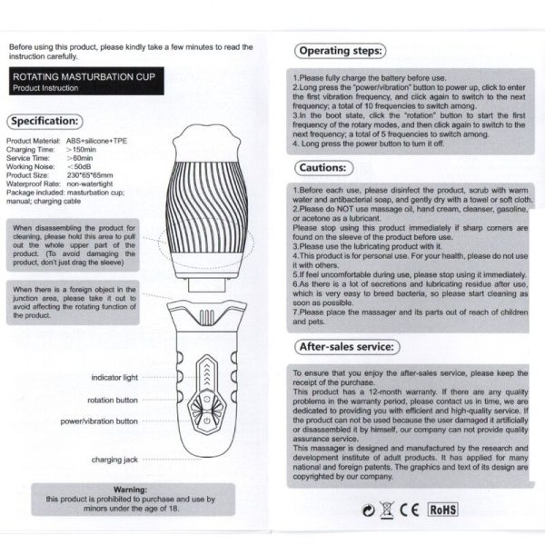 ARMONY - BELUCCI VIBRADOR MASTURBADOR ORAL BRANCO - Imagen 4