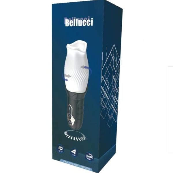 ARMONY - BELUCCI VIBRADOR MASTURBADOR ORAL BRANCO - Imagen 5