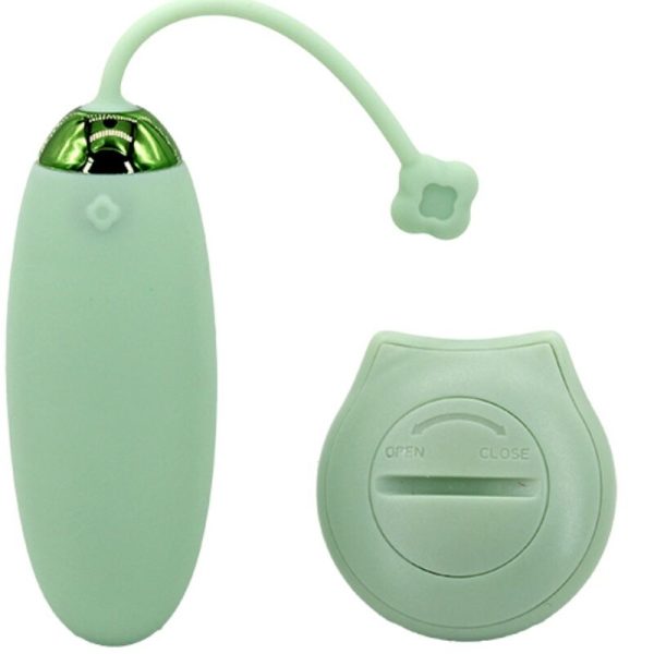 ARMONY - KITTY FUN EGG VIBRADOR CONTROLE REMOTO 10 VIBRAÃÃES VERDE - Imagen 2