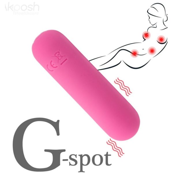 ARMONY - SPLASH HAHA VIBRADOR BALA SILICONE 10 VIBRAÃÃES 75 X 19 CM ROSA - Imagen 5