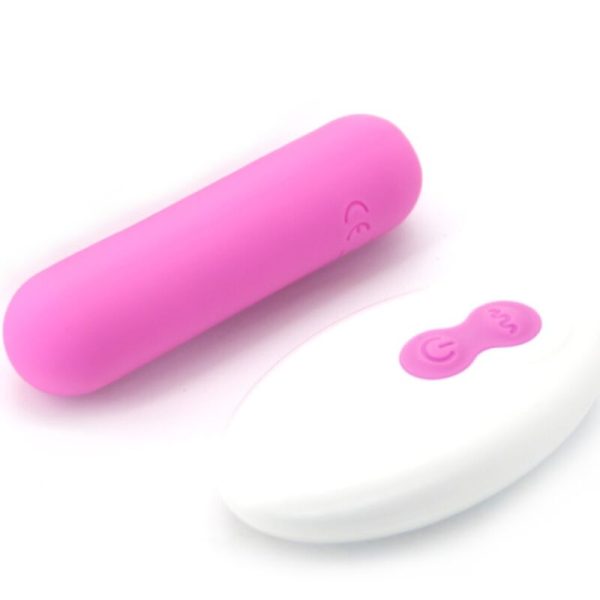 ARMONY - SPLASH JOLINE VIBRADOR BALA SILICONE CONTROLE REMOTO 10 VIBRAÃÃES 65 X 15 CM ROSA - Imagen 4