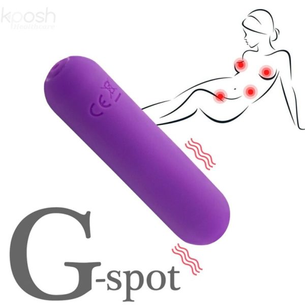 ARMONY - SPLASH JOLINE VIBRADOR BALA SILICONE CONTROLE REMOTO 10 VIBRAÃÃES 65 X 15 CM ROXO - Imagen 5