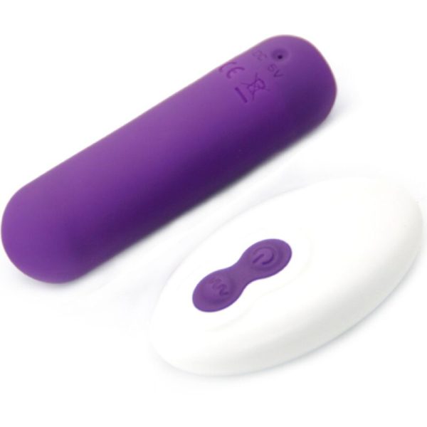 ARMONY - SPLASH JOIE VIBRADOR BULLET SILICONE CONTROLE REMOTO 10 VIBRAÃÃES 75 X 19 CM ROXO - Imagen 2