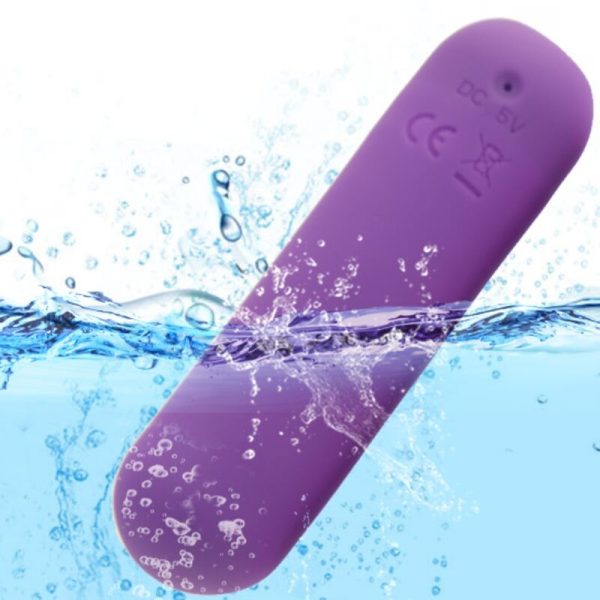 ARMONY - SPLASH JOIE VIBRADOR BULLET SILICONE CONTROLE REMOTO 10 VIBRAÃÃES 75 X 19 CM ROXO - Imagen 3