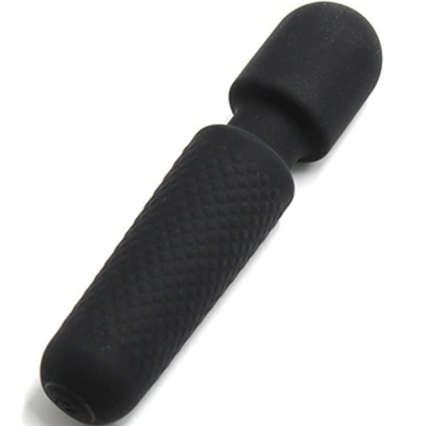 ARMONY - YOUR MAGIC MASSAGER E VIBRADOR RECARREGÃVEL 10 VIBRAÃÃES WAND DOTS PRETO - Imagen 3