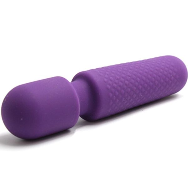 ARMONY - YOUR MAGIC MASSAGER E VIBRADOR RECARREGÃVEL 10 VIBRAÃÃES VARINHA PONTOS ROXO - Imagen 3