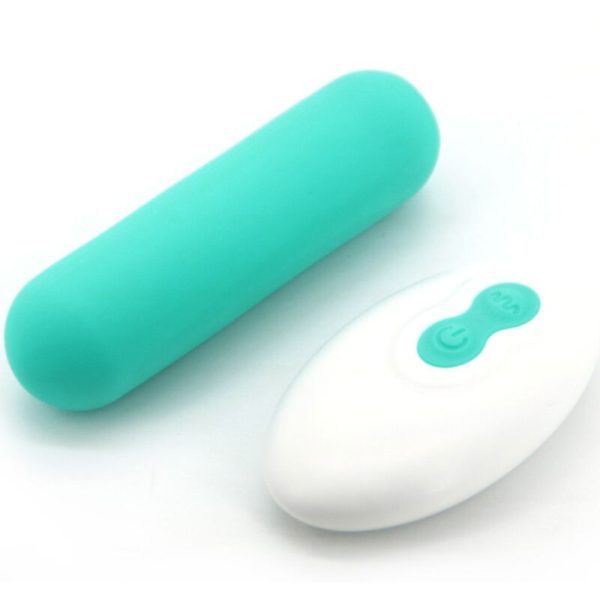 ARMONY - SPLASH JOIE VIBRADOR BULLET SILICONE CONTROLE REMOTO 10 VIBRAÃÃES 75 X 19 CM VERDE - Imagen 2