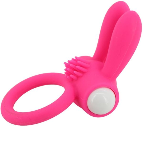 ARMONY - MR BUNNY ANEL VIBRADOR SILICONE ROSA - Imagen 3
