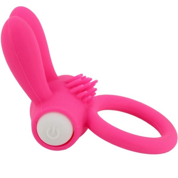 ARMONY - MR BUNNY ANEL VIBRADOR SILICONE ROSA - Imagen 4