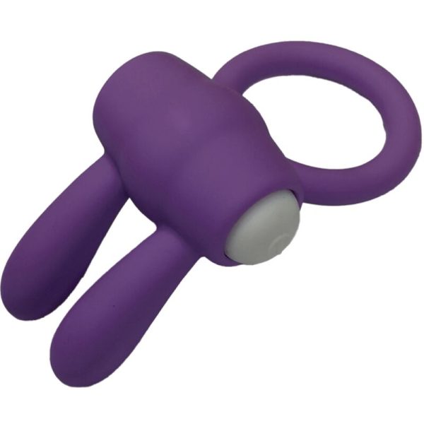 ARMONY - MR BUNNY ANEL VIBRADOR SILICONE ROXO - Imagen 3