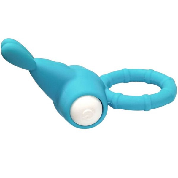 ARMONY - MS BUNNY ANEL VIBRADOR SILICONE VERDE - Imagen 2
