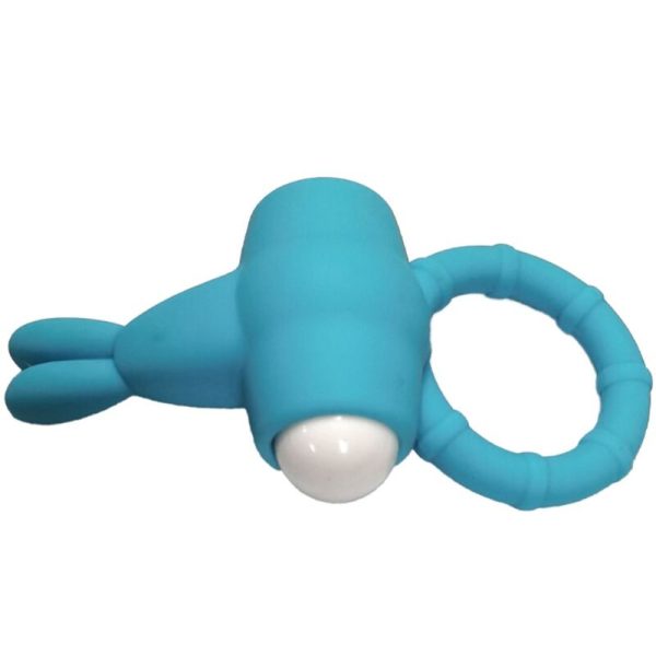 ARMONY - MS BUNNY ANEL VIBRADOR SILICONE VERDE - Imagen 5