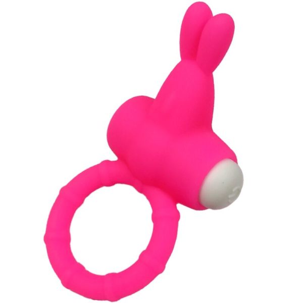 ARMONY - MS BUNNY ANEL VIBRADOR SILICONE ROSA - Imagen 4