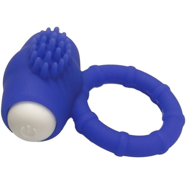 ARMONY - POWER O ANEL VIBRADOR SILICONE AZUL - Imagen 4