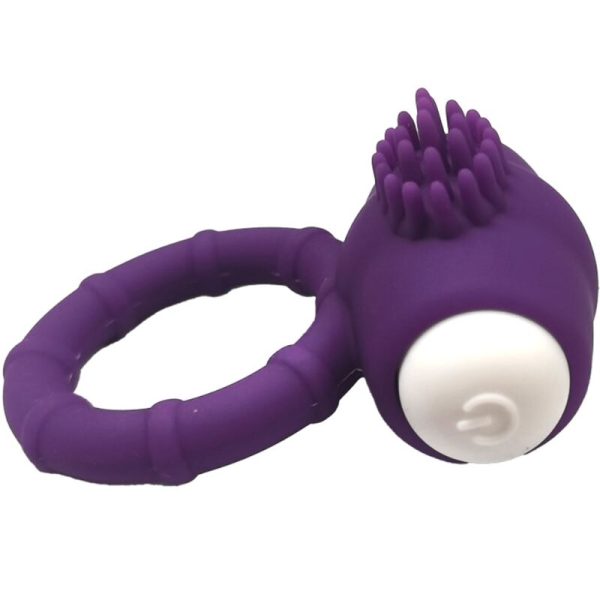 ARMONY - POWER O ANEL VIBRADOR SILICONE ROXO - Imagen 5
