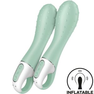 SATISFYER - AIR PUMP VIBRATOR 3 PONTO G INFLÃVEL MENTA