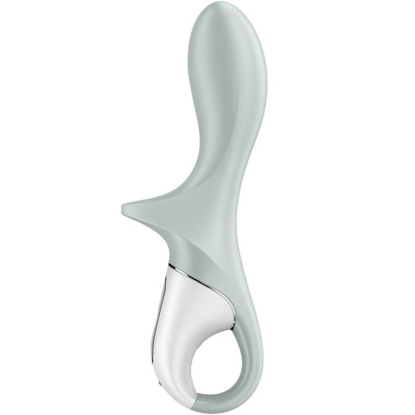 SATISFYER - AIR PUMP BOOTY 3 VIBRADOR ANAL INFLÃVEL GREYGREEN - Imagen 3