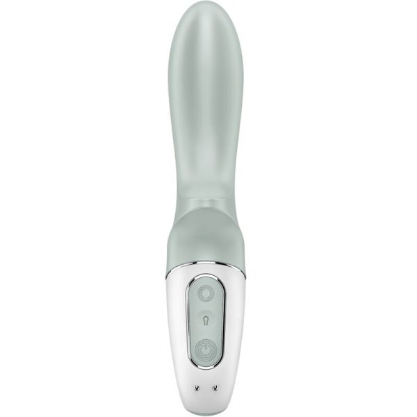 SATISFYER - AIR PUMP BOOTY 3 VIBRADOR ANAL INFLÃVEL GREYGREEN - Imagen 5