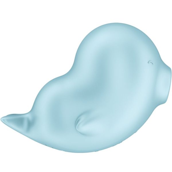 SATISFYER - SASSY SEAL ESTIMULADOR E VIBRADOR AZUL - Imagen 2
