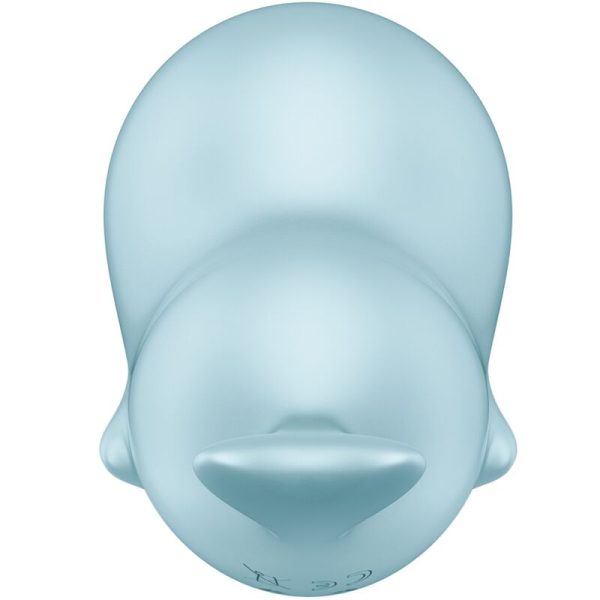SATISFYER - SASSY SEAL ESTIMULADOR E VIBRADOR AZUL - Imagen 3