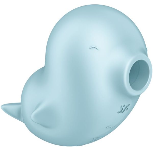 SATISFYER - SASSY SEAL ESTIMULADOR E VIBRADOR AZUL - Imagen 5