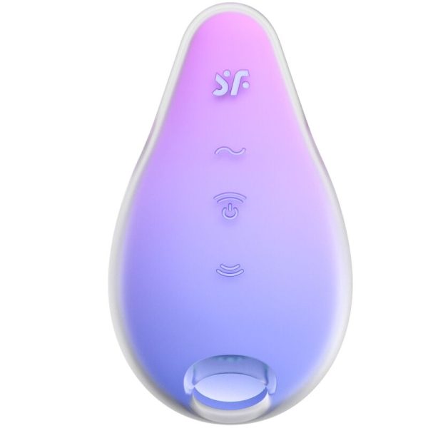 SATISFYER - MERMAID VIBES ESTIMULADOR E VIBRADOR VIOLETA E ROSA - Imagen 2