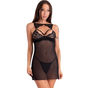 LIVCO CORSETTI FASHION - KROLINA LC 90734 CHEMISE + TANGA