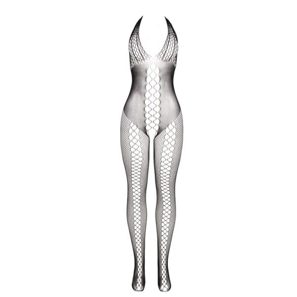 SUBBLIME - 951832 BODYSTOCKING COM COSTAS ABERTAS E DETALHES CRUZADOS PRETO TAMANHO ÃNICO - Imagen 6