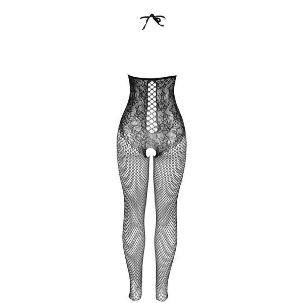 SUBBLIME - 951849 BODYSTOCKING DE REDE ARRASTO COM DECOTE HALTER PRETO TAMANHO ÃNICO - Imagen 5