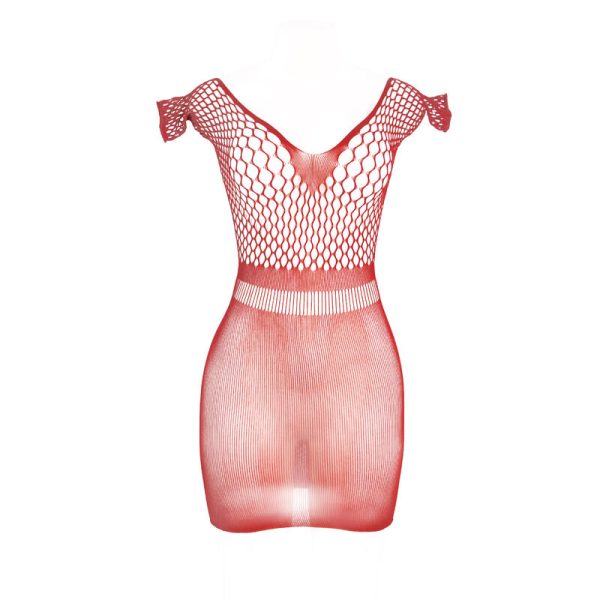 SUBBLIME - 951924 VESTIDO CURTO DE CROCHÃ VERMELHO GRILL TAMANHO ÃNICO - Imagen 4