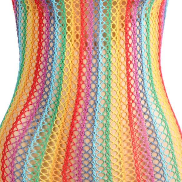 SUBBLIME - 952341 BODYSTOCKING RAINBOW FISHNET TAMANHO ÃNICO - Imagen 8