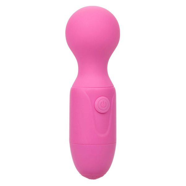 CALEXOTICS - FIRST TIME MASSAGEADOR RECARREGÃVEL 10 VIBRAÃÃES ROSA - Imagen 3