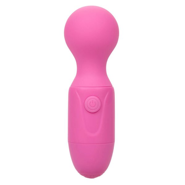 CALEXOTICS - FIRST TIME MASSAGEADOR RECARREGÃVEL 10 VIBRAÃÃES ROSA - Imagen 2