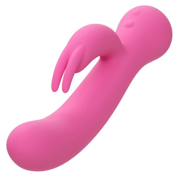 CALEXOTICS - FIRST TIME VIBRADOR COELHO RECARREGÃVEL ROSA - Imagen 4