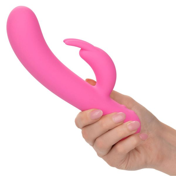 CALEXOTICS - FIRST TIME VIBRADOR COELHO RECARREGÃVEL ROSA - Imagen 6