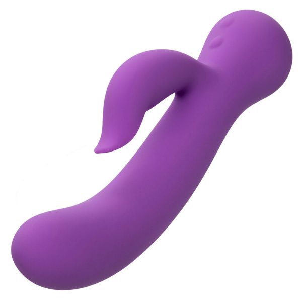 CALEXOTICS - FIRST TIME VIBRADOR PLEASER RECARREGÃVEL ROXO - Imagen 4