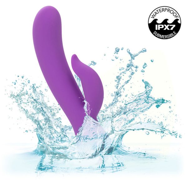 CALEXOTICS - FIRST TIME VIBRADOR PLEASER RECARREGÃVEL ROXO - Imagen 9