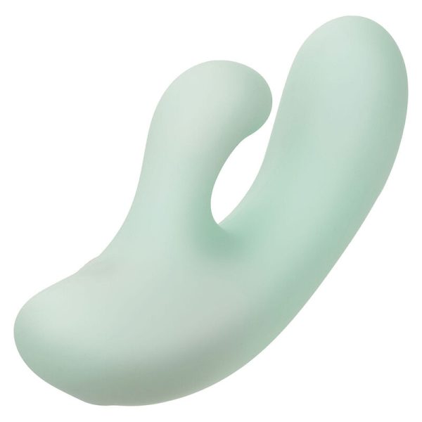 CALEXOTICS - PACIFICA FIJI VIBRADOR E ESTIMULADOR PONTO G 10 VIBRAÃÃES AQUA