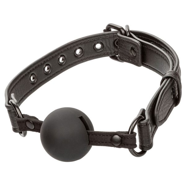 CALEXOTICS - NOCTURNAL MORDAÃA DE BOLA SILICONE PRETO - Imagen 2