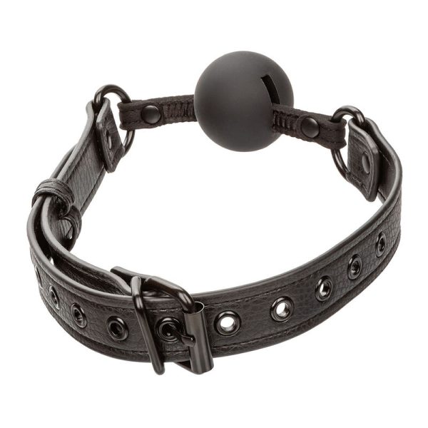 CALEXOTICS - NOCTURNAL MORDAÃA DE BOLA SILICONE PRETO - Imagen 3