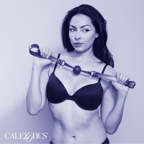 CALEXOTICS - NOCTURNAL MORDAÃA DE BOLA SILICONE PRETO - Imagen 5