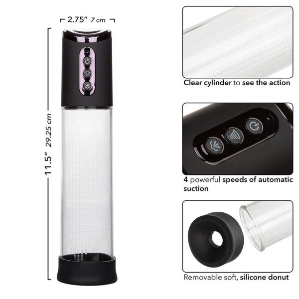CALEXOTICS - PEAK BOMBA DE SUCÃÃO 4 VELOCIDADES PRETA - Imagen 7
