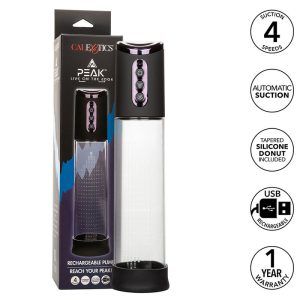 CALEXOTICS - PEAK BOMBA DE SUCÃÃO 4 VELOCIDADES PRETA