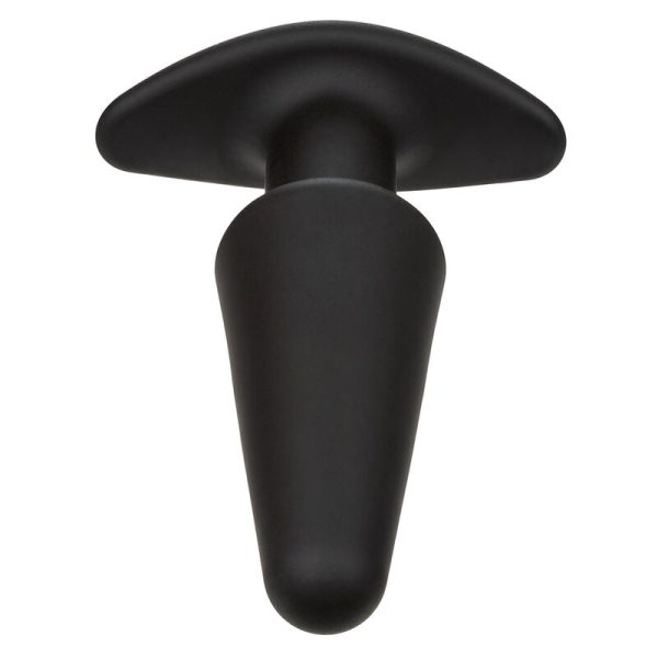 CALEXOTICS - ROCK BOTTOM PLUG ANAL CÃNICO 10 VIBRAÃÃES SILICONE PRETO - Imagen 4