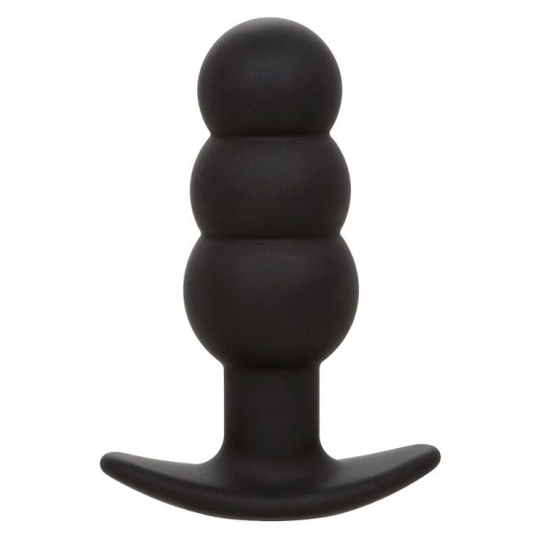 CALEXOTICS - ROCK BOTTOM PLUG ANAL COM ESFERAS 10 VIBRAÃÃES SILICONE PRETO - Imagen 3