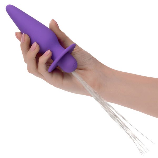 CALEXOTICS - SOUTHERN LIGHTS LIGHT UP ANAL PLUG 10 VIBRAÃÃES SILICONE ROXO - Imagen 5