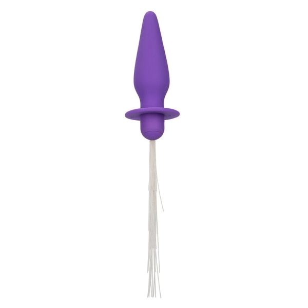 CALEXOTICS - SOUTHERN LIGHTS LIGHT UP ANAL PLUG 10 VIBRAÃÃES SILICONE ROXO - Imagen 2