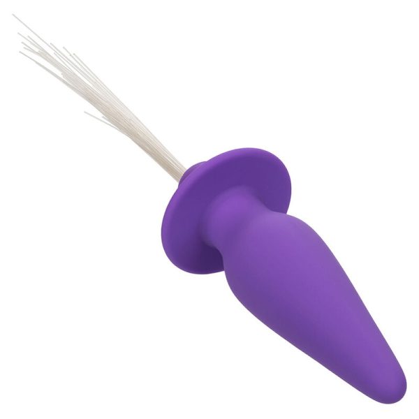 CALEXOTICS - SOUTHERN LIGHTS LIGHT UP ANAL PLUG 10 VIBRAÃÃES SILICONE ROXO - Imagen 3