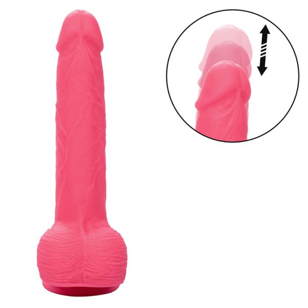 CALEXOTICS - STUDS VIBRADOR REALISTA 10 VIBRAÃÃES ROSA - Imagen 6