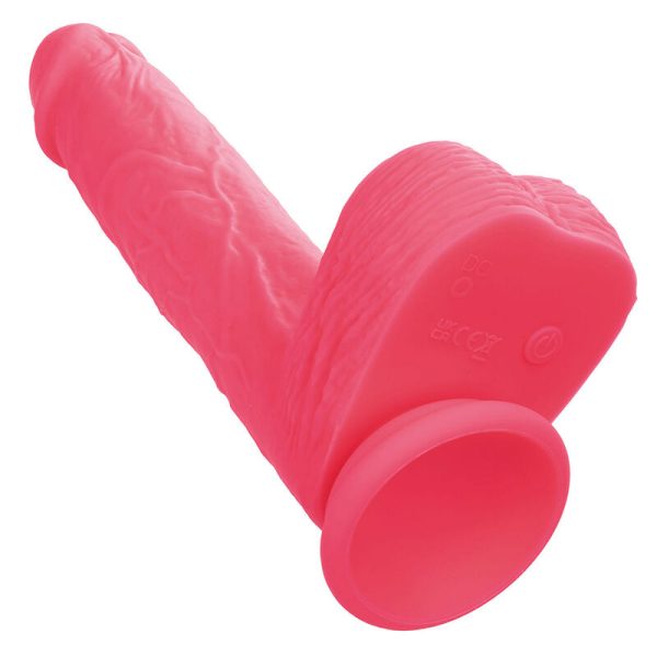 CALEXOTICS - STUDS VIBRADOR REALISTA 10 VIBRAÃÃES ROSA - Imagen 4